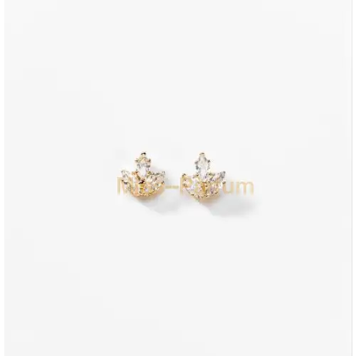 "Königliche Blätterpracht" - Vergoldetes Schmuck-Set mit glänzenden Blättern und einer königlichen Perle, das majestätische Eleganz verkörpert-Miss Chogan Parfum